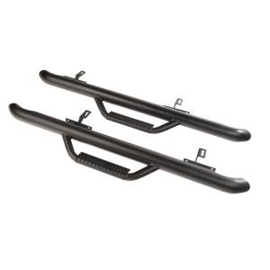 Rugged Ridge Spartan Nerf Bar, Textured Black; 18-21 Jeep Wrangler JL, 2 Door 11596.03