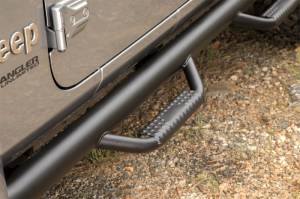 Rugged Ridge - Rugged Ridge Spartan Nerf Bar Kit, Textured Black; 18-21 Jeep Wrangler JLU, 4 Door 11596.04 - Image 4