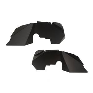 Rugged Ridge - Rugged Ridge Aluminum Inner Fender Liners; Black; 07-18 Jeep Wrangler JK 11615.07 - Image 1