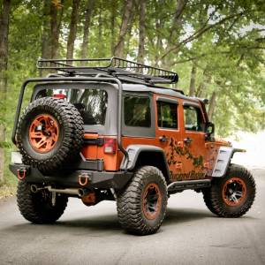 Rugged Ridge - Rugged Ridge Hurricane Fender Flare Kit, EU, Textured; 07-18 Jeep Wrangler JK 11640.09 - Image 4