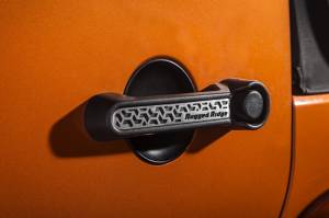 Rugged Ridge - Rugged Ridge Elite Door Handle Inserts, Contrast Tread; 07-18 Wrangler JK, 2 Door 13311.52 - Image 3