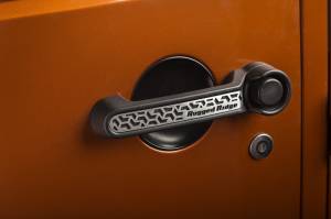 Rugged Ridge - Rugged Ridge Elite Door Handle Inserts, Contrast Tread; 07-18 Wrangler JK, 2 Door 13311.52 - Image 4