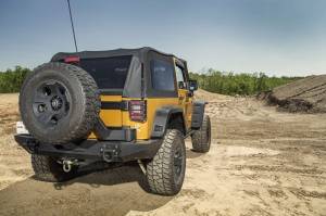 Rugged Ridge - Rugged Ridge Montana Soft Top, Bowless, Black Diamond; 07-18 Wrangler JK, 2 Door 13790.39 - Image 3