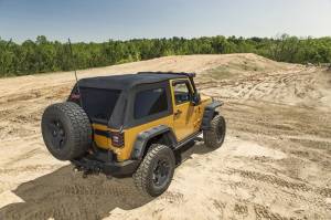 Rugged Ridge - Rugged Ridge Montana Soft Top, Bowless, Black Diamond; 07-18 Wrangler JK, 2 Door 13790.39 - Image 4