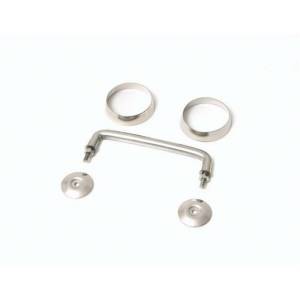 Rugged Ridge - Rugged Ridge Windshield Tie Down Kit, Stainless Steel; 97-06 Jeep Wrangler TJ 11104.01 - Image 2