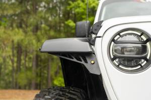 Rugged Ridge - Rugged Ridge Chop Brackets, Front Fender; 18-21 Jeep Wrangler & Gladiator JL/JT Rubicon 11640.92 - Image 2