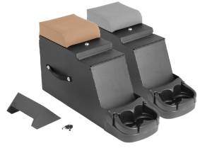 Rugged Ridge - Rugged Ridge Center Console, Stereo Security, Spice; 76-95 Jeep CJ/Wrangler YJ 13104.37 - Image 2