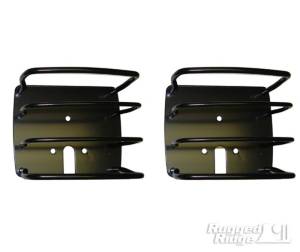 Rugged Ridge - Rugged Ridge Euro Guard Kit, Tail Light, Black; 76-06 Jeep CJ/Wrangler YJ/TJ 11226.01 - Image 2