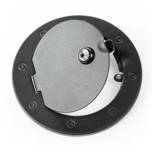 Rugged Ridge - Rugged Ridge Gas Cap Door, Locking, Textured Black; 07-18 Jeep Wrangler JK/JKU 11229.06 - Image 3