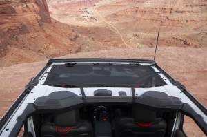 Rugged Ridge - Rugged Ridge Eclipse Sun Shade, Black, Hard Top; 18-21 Wrangler (4Dr) / 2021 Gladiator 13579.73 - Image 3