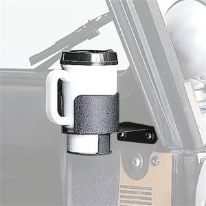 Rugged Ridge - Rugged Ridge Cup Holder, Windshield Mounted; 76-95 Jeep CJ/Wrangler YJ 13306.01 - Image 3