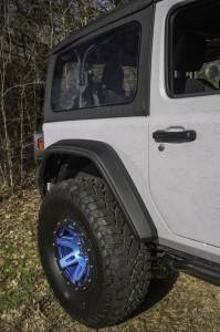 Rugged Ridge - Rugged Ridge Max Terrain Fender Flare Set, Front and Rear; 18-21 Jeep Wrangler JL 11640.51 - Image 4