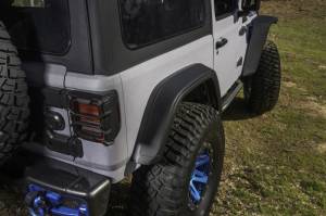 Rugged Ridge - Rugged Ridge Max Terrain Fender Flare Set, Front and Rear; 18-21 Jeep Wrangler JL 11640.51 - Image 6