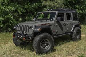 Rugged Ridge - Rugged Ridge Roof Rack, With Basket; 18-21 Jeep Wrangler JL 4-Door Hardtops 11703.04 - Image 2