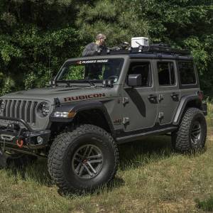 Rugged Ridge - Rugged Ridge Roof Rack, With Basket; 18-21 Jeep Wrangler JL 4-Door Hardtops 11703.04 - Image 4