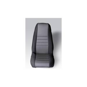 Rugged Ridge - Rugged Ridge Neoprene seat cover, Rugged Ridge, fronts (pair), gray, 76-90 Wrangler 13212.09 - Image 2