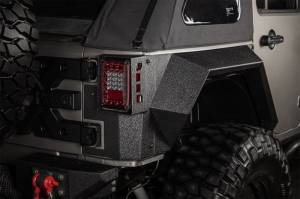 Rugged Ridge - Rugged Ridge XHD Armor Fender Kit, Rear, Pair; 07-18 Jeep JKU, 4 Door 11615.02 - Image 4