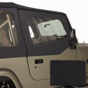 Rugged Ridge - Rugged Ridge Door Kit, Upper, Black Diamond; 88-95 Jeep Wrangler YJ 13713.35 - Image 2