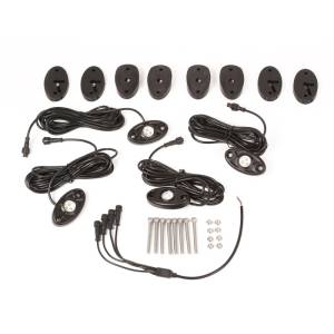 Rugged Ridge Light Kit, Rock Crawler, 4-Piece, White; 07-18 Jeep Wrangler JK 11232.39