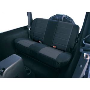 Rugged Ridge - Rugged Ridge Neoprene seat cover, Rugged Ridge, rear, black, 80-95 Wrangler 13262.01 - Image 1