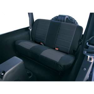 Rugged Ridge - Rugged Ridge Neoprene seat cover, Rugged Ridge, rear, black, 80-95 Wrangler 13262.01 - Image 2