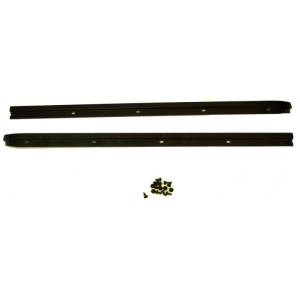 Rugged Ridge - Rugged Ridge Windshield Channel, Drill; 76-95 Jeep CJ/Wrangler YJ 13308.01 - Image 1