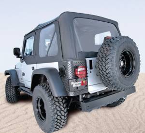 Rugged Ridge - Rugged Ridge XHD Soft Top, Black Diamond, Tinted; 04-06 Jeep Wrangler LJ 13731.35 - Image 1