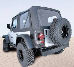 Rugged Ridge - Rugged Ridge XHD Soft Top, Black Diamond, Tinted; 04-06 Jeep Wrangler LJ 13731.35 - Image 2