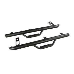 Rugged Ridge Spartan Nerf Bar Kit, Textured Black; 97-06 Jeep Wrangler TJ 11596.11