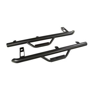 Rugged Ridge - Rugged Ridge Spartan Nerf Bar Kit, Textured Black; 97-06 Jeep Wrangler TJ 11596.11 - Image 2