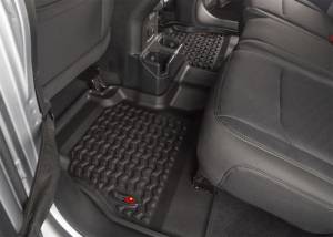 Rugged Ridge - Rugged Ridge Floor Liner, Rear; Black, 2018-2020 Jeep Wrangler JL 4 Dr 12950.48 - Image 4