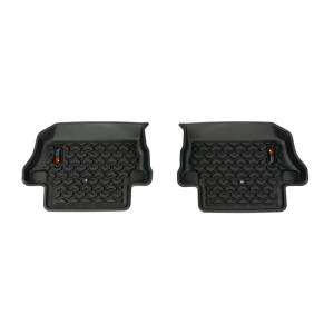 Rugged Ridge - Rugged Ridge Floor Liner, Rear; Black, 2018-2020 Jeep Wrangler JL 2 Dr 12950.49 - Image 1