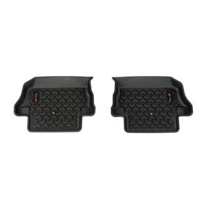 Rugged Ridge - Rugged Ridge Floor Liner, Rear; Black, 2018-2020 Jeep Wrangler JL 2 Dr 12950.49 - Image 2