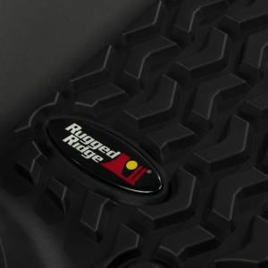 Rugged Ridge - Rugged Ridge Floor Liner, Rear; Black, 2018-2020 Jeep Wrangler JL 2 Dr 12950.49 - Image 5