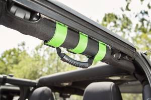 Rugged Ridge - Rugged Ridge Ultimate Grab Handle Kit, Green; 55-21 Jeep CJ/Wrangler / 20-21 Gladiator 13505.05 - Image 3