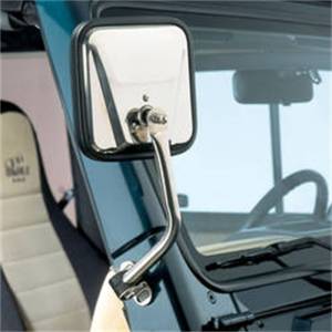 Rugged Ridge - Rugged Ridge Door Mirror Kit, CJ-Style, Black; 97-06 Jeep Wrangler TJ 11001.08 - Image 3