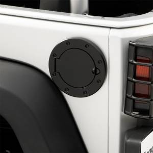 Rugged Ridge - Rugged Ridge Gas Cap Door, Non-Locking, Black; 07-18 Jeep Wrangler JK 11229.02 - Image 3