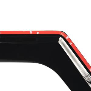 Rugged Ridge - Rugged Ridge Window Visors, Matte Black; 18-21 Jeep Wrangler JL 2-Dr 11349.16 - Image 4