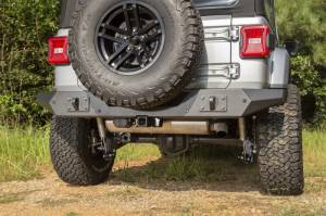 Rugged Ridge - Rugged Ridge Spartan Rear Bumper, Full Width; 18-21 Jeep Wrangler JL 11548.51 - Image 3