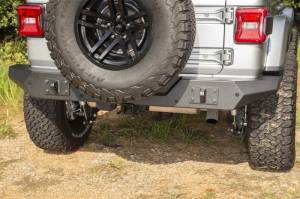 Rugged Ridge - Rugged Ridge Spartan Rear Bumper, Full Width; 18-21 Jeep Wrangler JL 11548.51 - Image 5