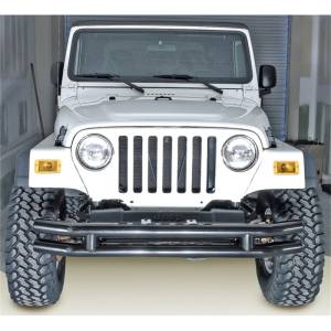 Rugged Ridge - Rugged Ridge Double Tube Bumper, Front, 3 Inch; 76-06 Jeep CJ/Wrangler YJ/TJ 11560.02 - Image 2