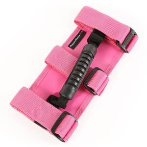 Rugged Ridge - Rugged Ridge Ultimate Grab Handle Kit, Pink; 55-21 Jeep CJ/Wrangler / 20-21 Gladiator 13505.01 - Image 2