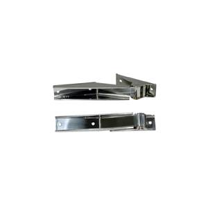 Rugged Ridge - Rugged Ridge Tailgate Hinge Kit, Stainless Steel; 97-06 Jeep Wrangler TJ 11114.03 - Image 1