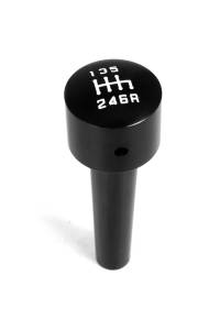 Rugged Ridge - Rugged Ridge Transmission Shift Knob, Manual, Billet Aluminum, Black; 07-10 Jeep JK 11422.02 - Image 1