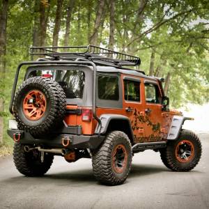 Rugged Ridge - Rugged Ridge Hurricane Flat Fender Flare Kit; 07-18 Jeep Wrangler JK 11640.10 - Image 5