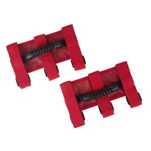 Rugged Ridge Ultimate Grab Handle Kit, Red; 55-21 Jeep CJ/Wrangler / 20-21 Gladiator 13505.03