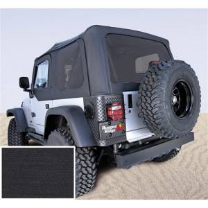 Rugged Ridge - Rugged Ridge Soft Top, No Door Skins, Black, Tinted Windows; 03-06 Jeep Wrangler TJ 13710.35 - Image 2