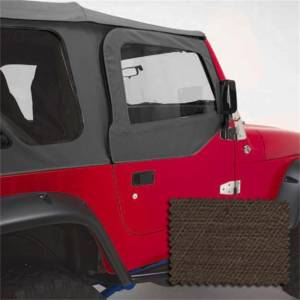 Rugged Ridge - Rugged Ridge Door Kit, Upper, Khaki Denim; 97-06 Jeep Wrangler TJ 13714.36 - Image 2