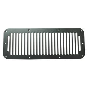 Rugged Ridge Cowl Vent Cover, Black; 76-95 Jeep CJ/Wrangler YJ 11206.01