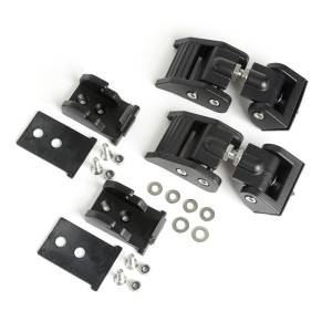 Rugged Ridge - Rugged Ridge Hood Catch Kit, Textured Black; 97-06 Jeep Wrangler TJ 11210.18 - Image 2